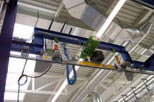 Overhead monorail system