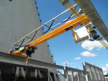 Overhead bridge crane